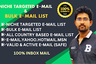 collect niche targeted bulk email list