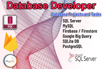 create sql server, postgresql queries, and design er diagrams for you