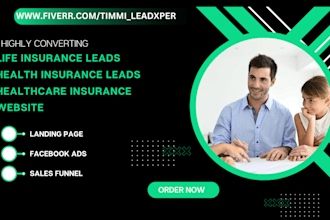 generate life insurance leads health insurance lead healthcare insurance website