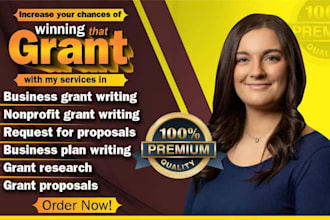 do grant writing, business plan, grant proposal, grant research, 501c3, grants