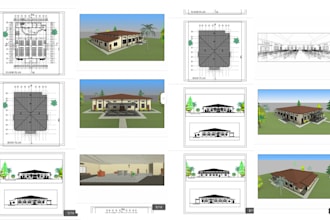 do architectural drawing revit elevation section sketch up