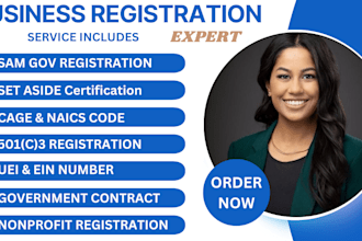 non profit business registration, sam gov, 501c3 mbe ein cage code uei mbe 8a