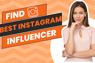find best instagram influencers, find influencer list