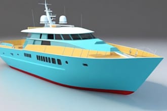 create 3d realistic renderings for yacht, car, jet, ferries, boat or any vehicle