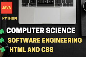 do computer science assignments, python programing and software projects