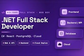 build and fix dotnet web apps, rest apis, and backend systems