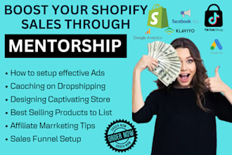 be shopify marketing mentor tiktok shop affiliate ads shopify SEO to boost sales