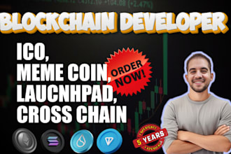 create meme coin, ico page, presale, launchpad, pumpfun and cross chain bridge