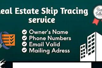 do real estate skip tracing and llc skip tracing in bulk