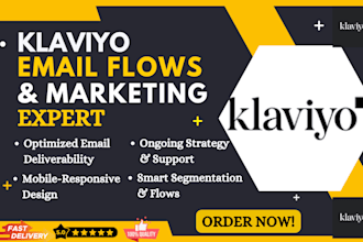 be klaviyo email marketing specialist, ecommerce email automation expert growth