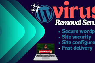cleanup your hacked wordpress site, remove virus, bug fix, troubleshoot