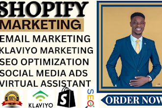 do shopify marketing shopify promotion klaviyo marketing to boost shopify sales