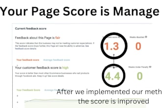 be outstanding quality score and fb ads manager