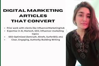 digital marketing blog posts and articles
