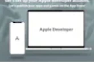create apple developer individual and company account