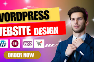 do website development, web design services using wordpress