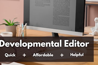 edit your book developmentally