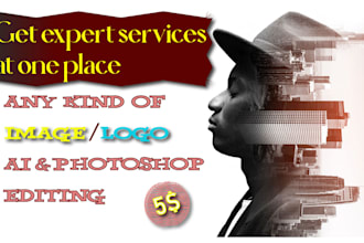 be your fast professional photoshop image editing expert