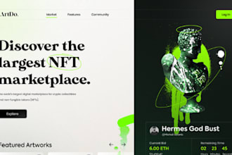 be your blockchain developer web3 solana nft staking website crypto token dapp