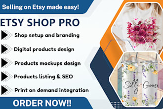 etsy digital product design, etsy shop, digital products, etsy shop setup, etsy
