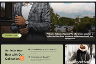 set up shopify clothing website, women fashion store, clothing brand website