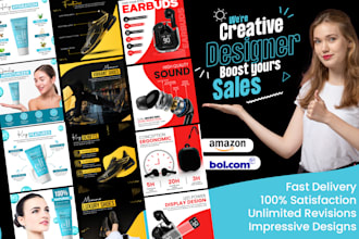 create bol com product listing photo, a plus content design