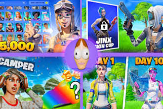 create custom, unique fortnite thumbnail