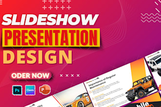 do animated powerpoint presentation and slideshow presentation