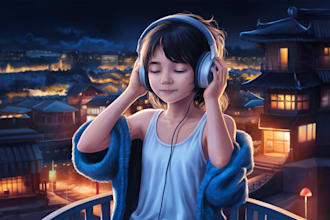 produce lofi and synthwave music