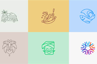 expertly design premium minimalist line art logo for your business