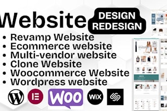 wordpress website elementor website design woocommerce ecommerce website design