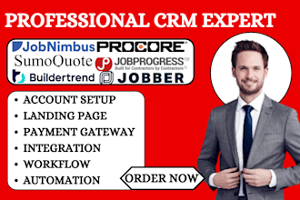 setup copper buildertrend jobnimbus procore jobproress housecall pro integration