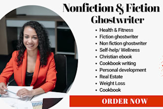 fiction ghostwriter non fiction ghostwriter christian ebook writer amazon kdp