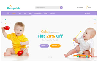 design baby clothing shopify store kids clothing baby product dropshipping store