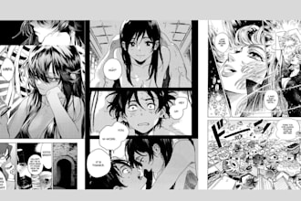 do anime manga storyboard illustration manga art comic page manga illustration