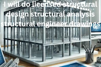 provide licensed structural design, analysis, and engineering drawings