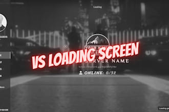 create loading screen for your fivem rp and discord server