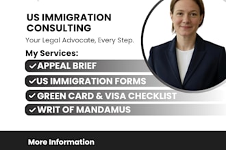 create a tailored immigration appeal brief for denied uscis applications