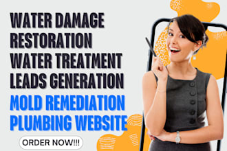 water damage restoration leads mold remediation plumbing leads plumbing website