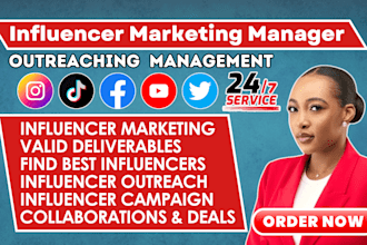 be your influencer manager instagram influencer research influencer marketing
