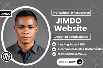 design jimdo website, redesign jimdo website, jimdo SEO setup