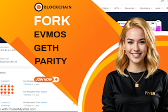 custom blockchain developer explorer dex bridge evmos cosmos berachain