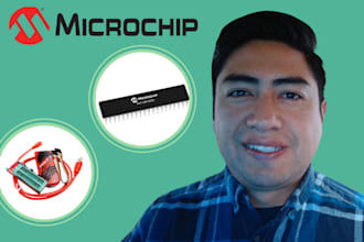 help you to make programs in c for microcontrollers of microchip