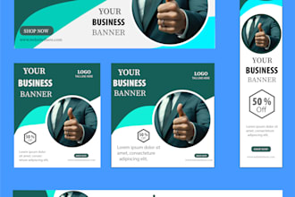 do creative shopify banner, web banner, product banner design,gym banner