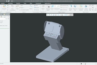 design and assemble anything in creo parametric