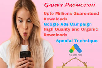 android app promotion downloads