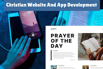 build a church app, church website, christian website, christmas website