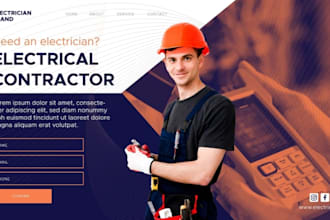 australia 5 page handyman plumber electrician carpenter website with SEO