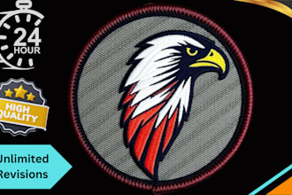 do digitizing embroidery logo covert image into dst pes file