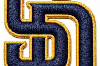do digitizing embroidery logo covert to dst,pes file